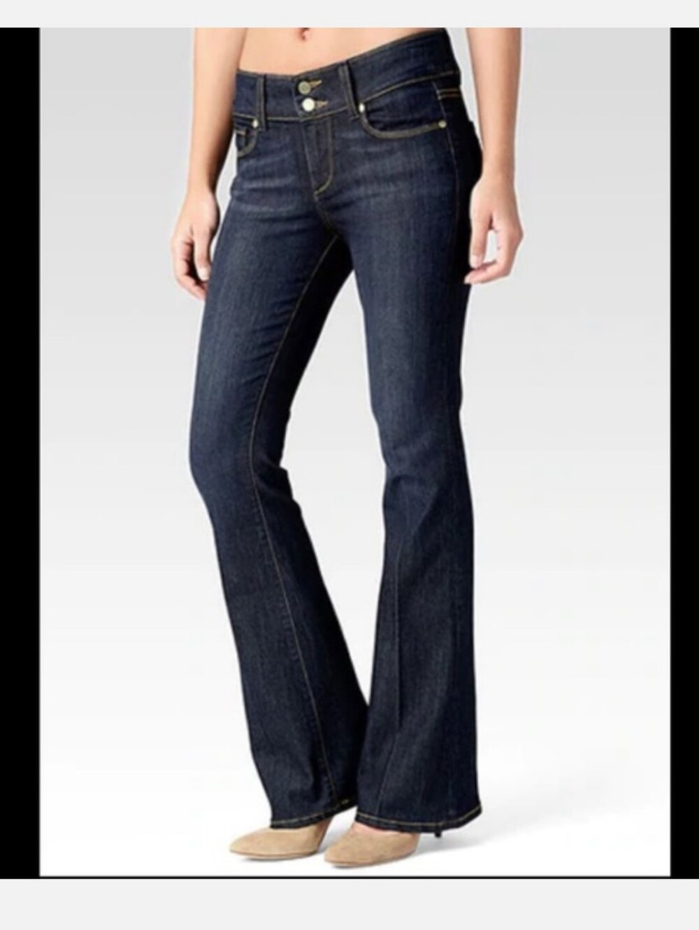 Vintage PAIGE Premium Denim Hidden Hills Bootcut Jeans Size 26 - Dusk
